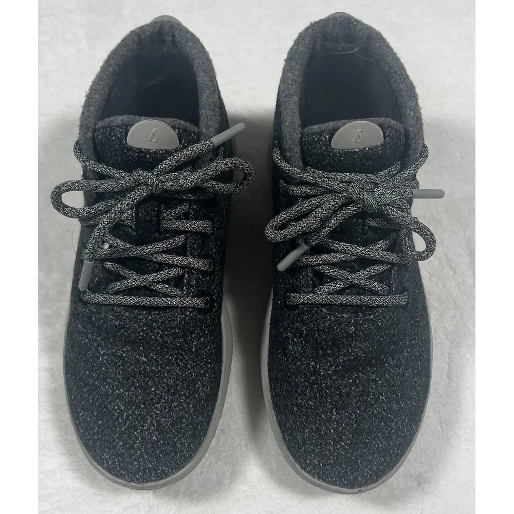 Allbirds Merino Wool Runner Up Mizzles Mid Ankle Sneaker Womens Size 9 Gray‎